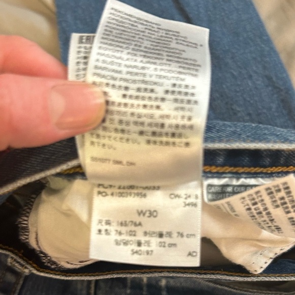 Levi’s Premium Denim Button Fly Wedgie Jean - Picture 6 of 10